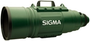 Dieses professionelle 200-500mm – Objektiv von Sigma kostet laut UVP knapp 24.000 Euro Foto: Sigma